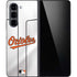MLB Baltimore Orioles Home Jersey Galaxy Z Fold5 5G Skin